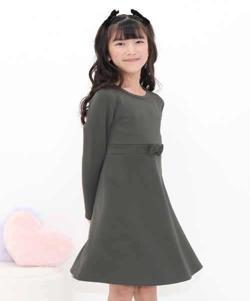 Bee des Bee(ビーデスビー)の「フォーマル ウエストリボンワンピース(ワンピース・キッズ・チャコール/ブラック・100cm/110cm/150cm/130cm/140cm/120cm)」の9枚目の写真