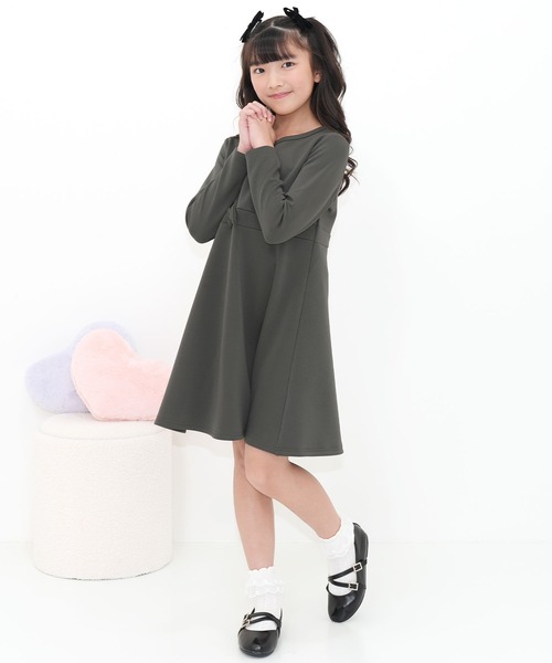 Bee des Bee(ビーデスビー)の「フォーマル ウエストリボンワンピース(ワンピース・キッズ・チャコール/ブラック・100cm/110cm/150cm/130cm/140cm/120cm)」の10枚目の写真