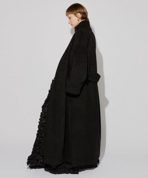 スタンドカラーロングコート（ステンカラーコート）｜PERNA（ペルナ