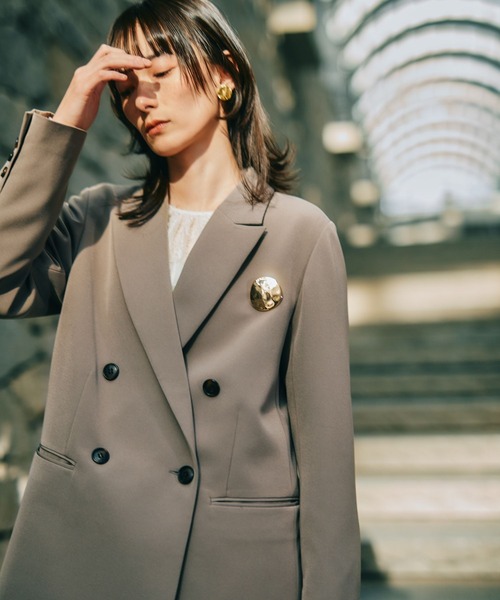 入卒式／セレモニー】Wクロスダブルジャケット 598349（テーラード