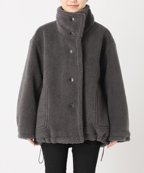 サードマガジン　新品　MサイズATTENTIF/エコファーショートブルゾン ATTENTIF/エコファーショートブルゾン(A0854LB442)｜THIRD MAGAZINE