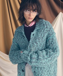 MAISON SPECIAL(]XyV)́sUNISEXtSlub Yarn Prime-Over Collared Cardigan/Xu[vCI[o[ݕtJ[fBKyMAISON SPECIAL/]XyVz(J[fBK/{)