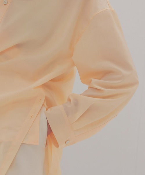 DRESSLAVE(ドレスレイブ)の「asymmetric cachecoeur shirt(アシンメトリーカシュクールシャツ)(シャツ/ブラウス・レディース・ホワイト/カーキ/イエロー・38)」の16枚目の写真