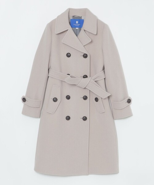 BLUE LABEL CRESTBRIDGE(ブルーレーベルクレストブリッジ)の「ファインダブルビーバートレンチコート(トレンチコート・レディース・ベージュ/ブラック・36/38)」の22枚目の写真