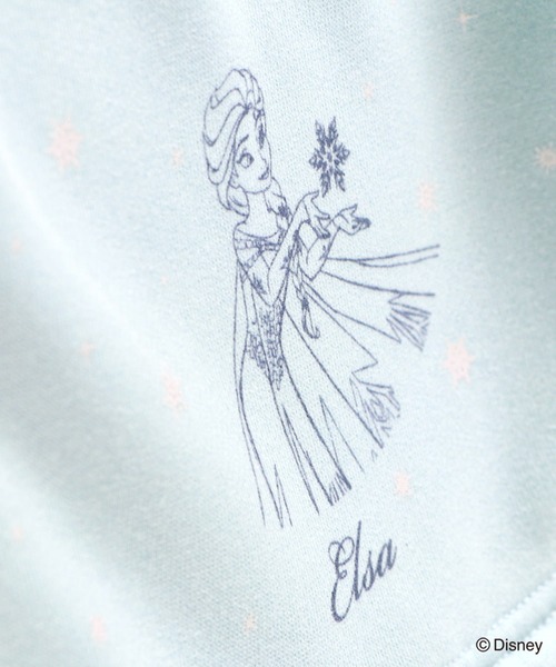 BRANSHES（ブランシェス）の「【DisneyCollection/ディズニーコレクション】裏起毛チュールドッキングワンピース（ワンピース・キッズ・ピンク/サックスブルー・100/110/90/120/130）」の5枚目の写真