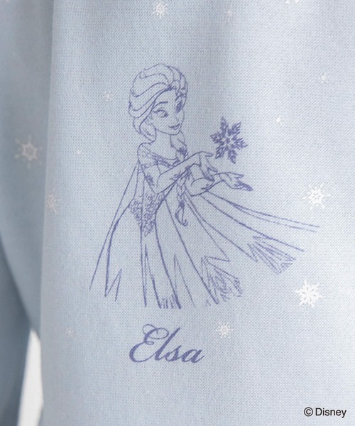 BRANSHES（ブランシェス）の「【DisneyCollection/ディズニーコレクション】裏起毛チュールドッキングワンピース（ワンピース・キッズ・ピンク/サックスブルー・100/110/90/120/130）」の7枚目の写真