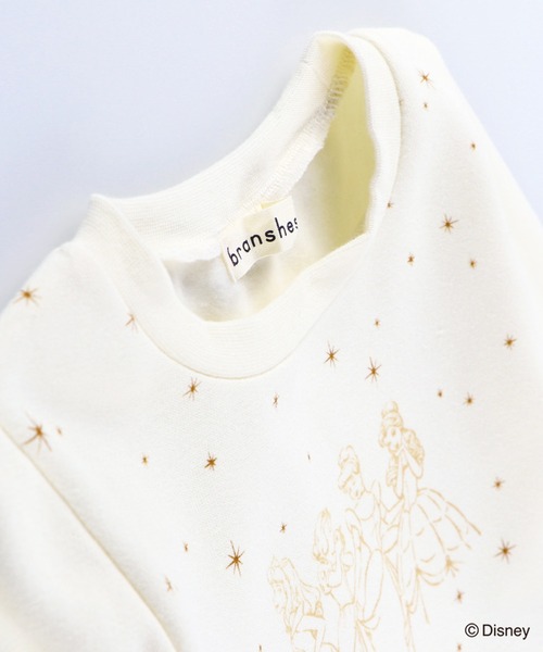 BRANSHES（ブランシェス）の「【DisneyCollection/ディズニーコレクション】裏起毛チュールドッキングワンピース（ワンピース・キッズ・ピンク/サックスブルー・100/110/90/120/130）」の15枚目の写真