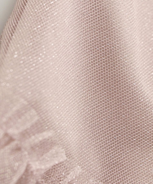 BRANSHES（ブランシェス）の「【DisneyCollection/ディズニーコレクション】裏起毛チュールドッキングワンピース（ワンピース・キッズ・ピンク/サックスブルー・100/110/90/120/130）」の17枚目の写真