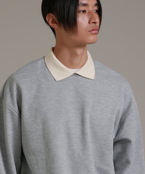 LIKE THE MOST(ライクザモースト)の「ソフトカラー スウェット (グレー) M00028(スウェット・レディース・グレー・SMALL/XX-LARGE)」の1枚目の写真