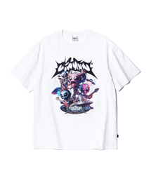 CRITIC（クリティック）の「ALIEN INVASION BAND T-SHIRTS WHITE（Tシャツ/カットソー）」