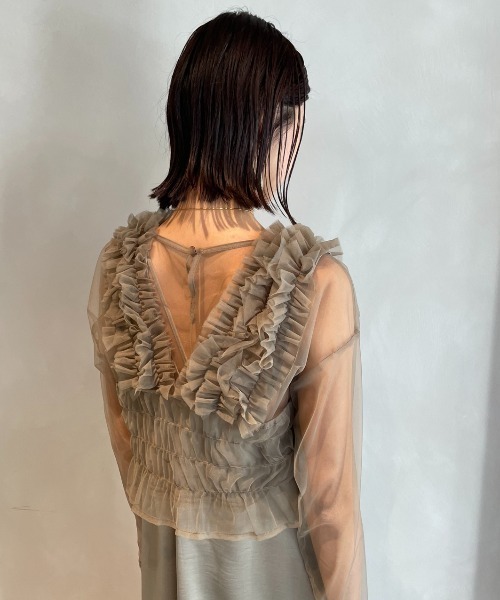 AIC.(エーアイシー)の「オケージョンアンサンブルドレス/3点セット(ワンピース・レディース・ベージュ/ブラック・FREE)」の17枚目の写真