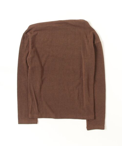 .KOM(ドットコム)の「『.KOM/ドットケーオーエム』92プリントロングスリーブ【GC】(Tシャツ/カットソー・レディース・ブラウン/ブラック・FREE)」の12枚目の写真