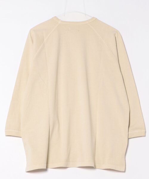 KRIFF MAYER（クリフメイヤー）の「【綿100％】ピグメント七分袖ラグランTシャツ（Tシャツ/カットソー・メンズ・グリーン/パープル/オレンジ/チャコール/サンドベージュ・LARGE/MEDIUM/X-LARGE）」の20枚目の写真