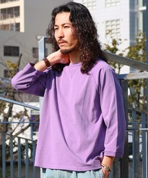 KRIFF MAYER（クリフメイヤー）の「【綿100％】ピグメント七分袖ラグランTシャツ（Tシャツ/カットソー）」