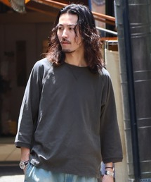 KRIFF MAYER（クリフメイヤー）の「【綿100％】ピグメント七分袖ラグランTシャツ（Tシャツ/カットソー）」