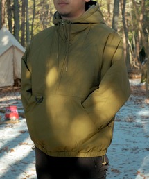 Half zip big silhouette Parka (AW)