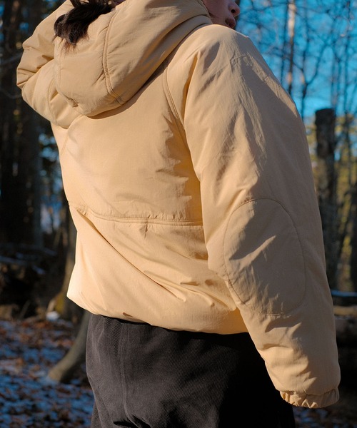 S'more(スモア)の「Half zip big silhouette Parka (AW)(パーカー・レディース・ホワイト/ブラウン/カーキ・SMALL/LARGE/X-LARGE/MEDIUM)」の22枚目の写真