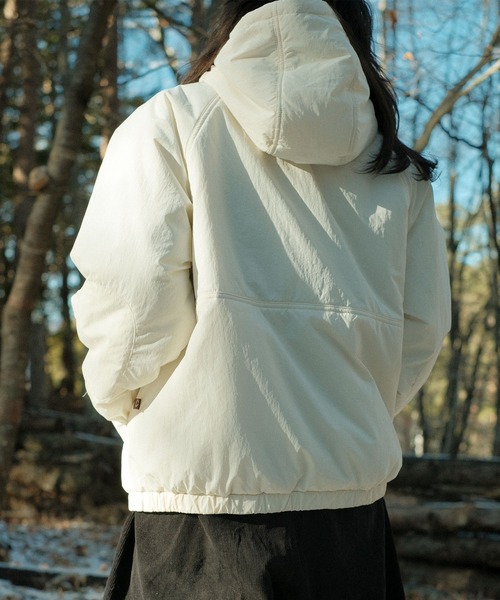 S'more(スモア)の「Half zip big silhouette Parka (AW)(パーカー・レディース・ホワイト/ブラウン/カーキ・SMALL/LARGE/X-LARGE/MEDIUM)」の15枚目の写真