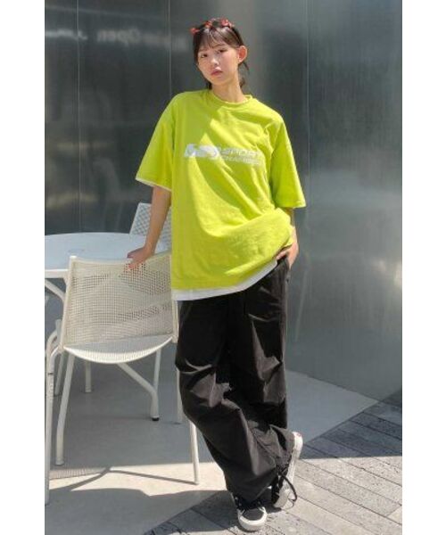 SPORT CHAMBER（スポーツチャンバー）の「SCフラッシュTシャツ（ライム）（Tシャツ/カットソー・レディース・その他・1/2/3）」の11枚目の写真