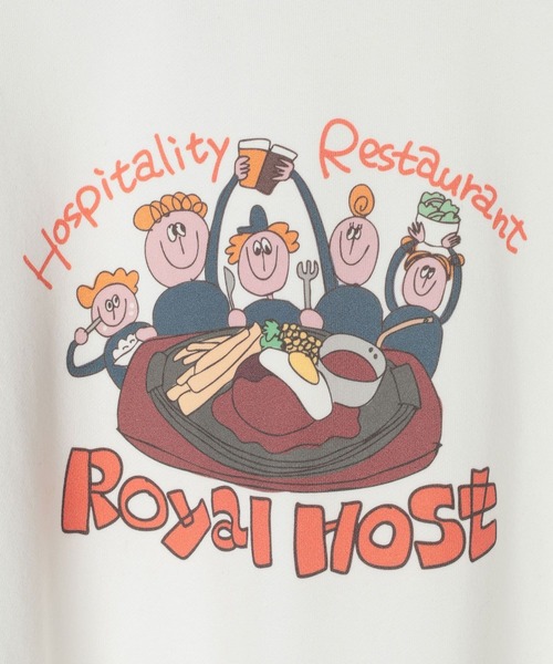 LEPSIM(レプシィム)の「【Royal Host】アソートスウェット 608848(スウェット・レディース・アイボリー/グレー・FREE)」の8枚目の写真