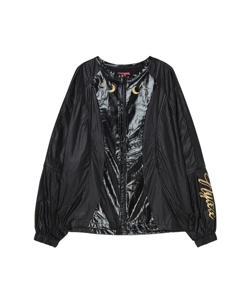 NYXX（エヌワイエックスエックス）の「COATING COLLARLESS JACKET BLACK（ナイロンジャケット・レディース・その他・SMALL/MEDIUM）」の2枚目の写真
