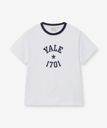 ウィメンズ1701ロゴTシャツ_ホワイト