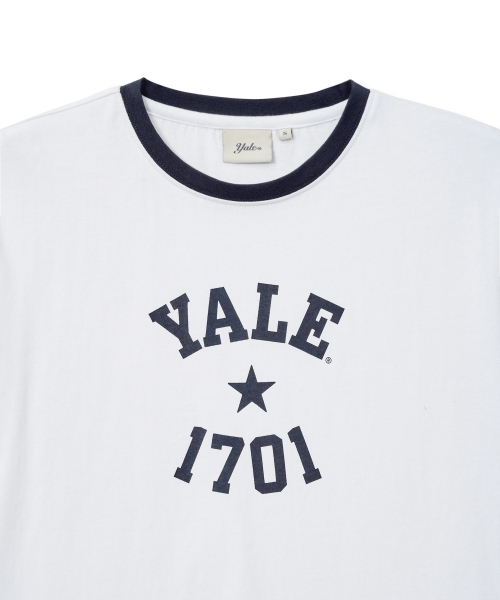 YALE(イェール)の「ウィメンズ1701ロゴTシャツ_ホワイト(Tシャツ/カットソー・レディース・その他・SMALL/MEDIUM)」の4枚目の写真