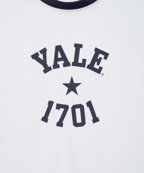 YALE(イェール)の「ウィメンズ1701ロゴTシャツ_ホワイト(Tシャツ/カットソー・レディース・その他・SMALL/MEDIUM)」の5枚目の写真