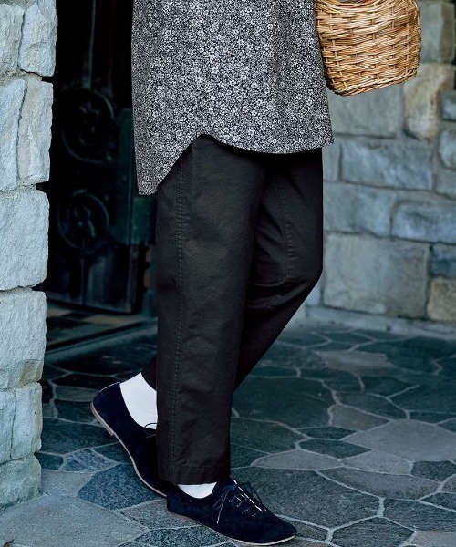 Sunny clouds（サニークラウズ）の「サニークラウズ　ゆるすぎ起毛チノンス（その他パンツ・レディース・ブラック/ブラウン/アイボリー・M/L/LL/3L）」の3枚目の写真