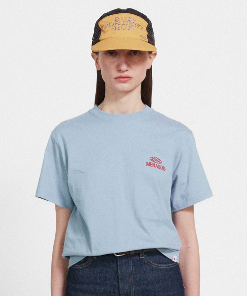 MENASOO(ミナス)の「Twist Track T Shirt_Skyblue(Tシャツ/カットソー・レディース・スカイブルー・1/2/3)」の11枚目の写真