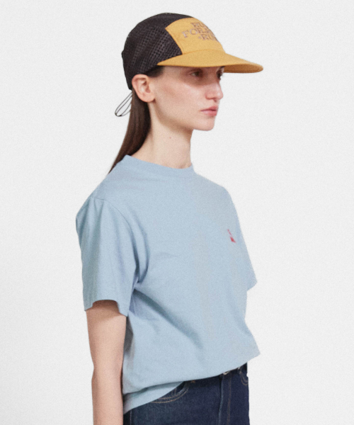 MENASOO(ミナス)の「Twist Track T Shirt_Skyblue(Tシャツ/カットソー・レディース・スカイブルー・1/2/3)」の12枚目の写真