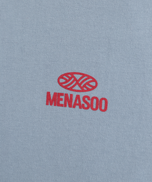 MENASOO(ミナス)の「Twist Track T Shirt_Skyblue(Tシャツ/カットソー・レディース・スカイブルー・1/2/3)」の4枚目の写真