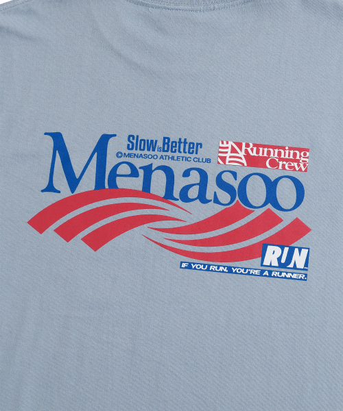 MENASOO(ミナス)の「Twist Track T Shirt_Skyblue(Tシャツ/カットソー・レディース・スカイブルー・1/2/3)」の5枚目の写真