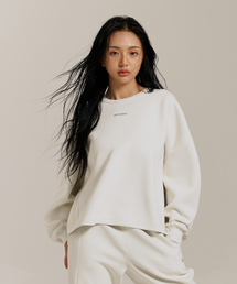 OFFGRID（オフグリッド）の「ドリフトコア レディース オーバーサイズ クルーネック-アイボリー（スウェット）」