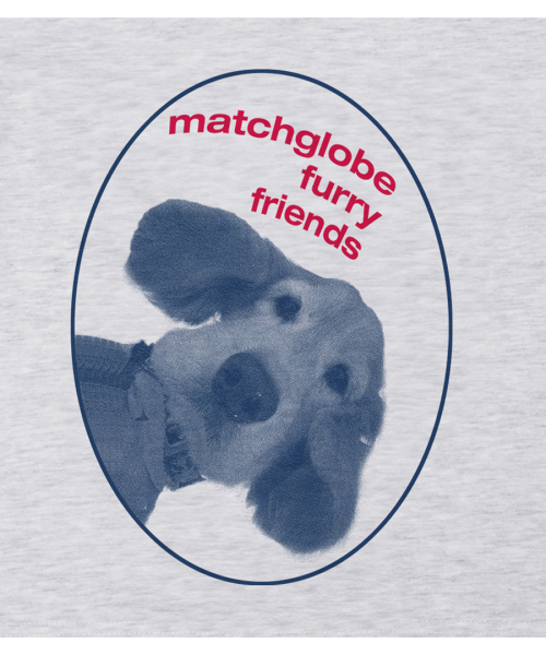 MATCHGLOBE(マッチグローブ)の「フューリーフレンズクロップティー(ライトグレー)(Tシャツ/カットソー・レディース・その他・FREE)」の4枚目の写真