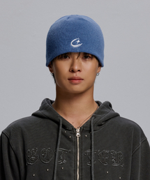 Gotter Gallery（ゴッターギャラリー）の「SYMBOL LOGO UNCUFFED BEANIE_SKY BLUE（ニットキャップ/ビーニー）」