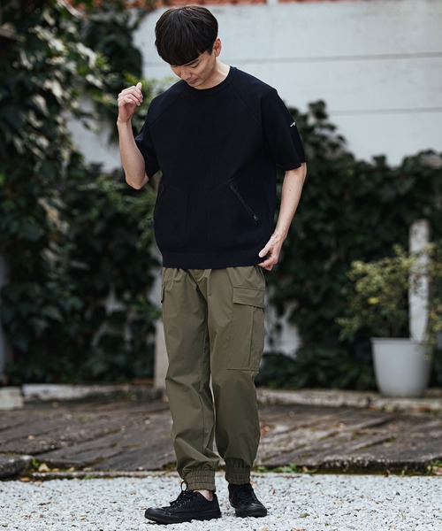 CALL&RESPONSE(コールアンドレスポンス)の「mp14410- カーゴパンツ-撥水ダンプ(261-1551-09)(カーゴパンツ・メンズ・カーキ/ブラック・5/4/2)」の6枚目の写真