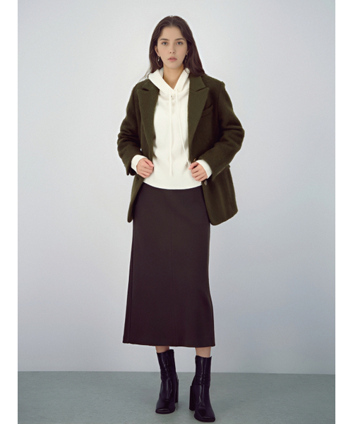 ACUD(アクド)の「Hoodie Wool Knit _Ivory(ニット/セーター・レディース・アイボリー・FREE)」の3枚目の写真