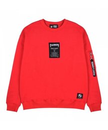 共用前面ラベルポイントスウェット MF9WMT19U/RED