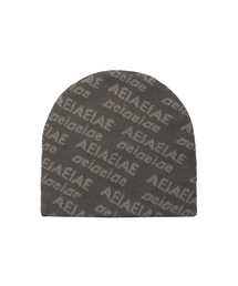 AEIAEIAE（エイエイエ）の「タイポビーニ [グレー]（ニットキャップ/ビーニー）」
