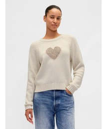 GAP（ギャップ）の「ウールブレンド ラグラン クルーネックセーター（ニット/セーター）」