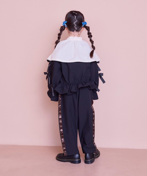 MARKEY'S（マーキーズ）の「サイドラインロングパンツ/セットアップ可（その他パンツ・キッズ・ベージュ/ブラック・120/110/100/90/150/140/130）」の22枚目の写真