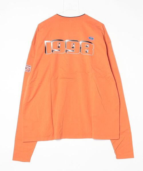 SILAS(サイラス)の「【UK COLLECTION】SKATE OVAL L/S TEE(Tシャツ/カットソー・メンズ・オレンジ/ネイビー・M/L/S)」の10枚目の写真