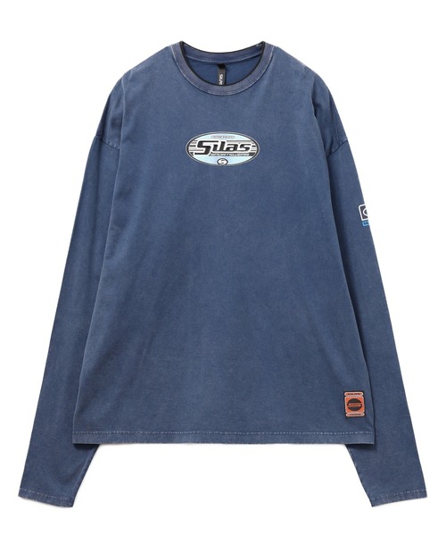 SILAS(サイラス)の「【UK COLLECTION】SKATE OVAL L/S TEE(Tシャツ/カットソー・メンズ・オレンジ/ネイビー・M/L/S)」の13枚目の写真