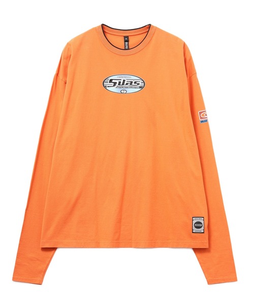 SILAS(サイラス)の「【UK COLLECTION】SKATE OVAL L/S TEE(Tシャツ/カットソー・メンズ・オレンジ/ネイビー・M/L/S)」の15枚目の写真