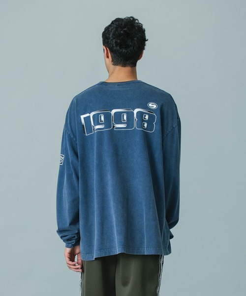 SILAS(サイラス)の「【UK COLLECTION】SKATE OVAL L/S TEE(Tシャツ/カットソー・メンズ・オレンジ/ネイビー・M/L/S)」の21枚目の写真