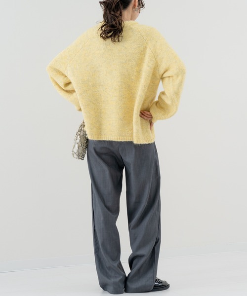 refinedworks（リファインドワークス）の「【refinedworks】毎日 羽織りたくなる ニットカーディガン（カーディガン/ボレロ・レディース・ベージュ/グレー/イエロー・FREE）」の20枚目の写真