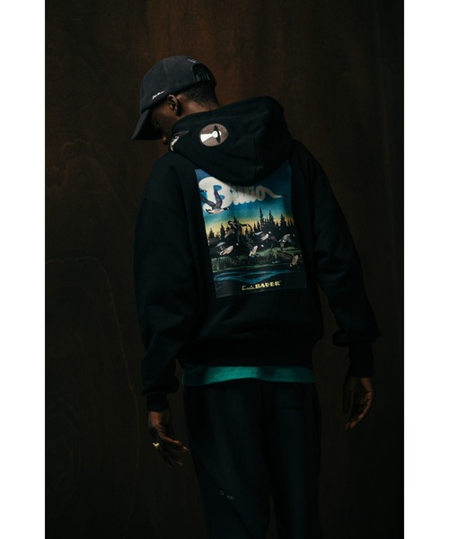 BILLIONAIRE BOYS CLUB（ビリオネア・ボーイズ・クラブ）の「BILLIONAIRE BOYS CLUB x EDDIE BAUER POLARTEC FLEECE CAP（キャップ・メンズ・ブラック/グレー・ONE SIZE）」の6枚目の写真