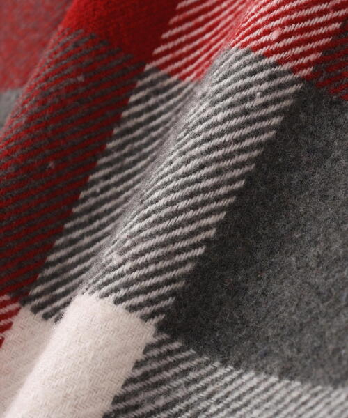 DANKE SCHON(ダンケシェーン)の「DankeSchon/ダンケシェーン/FLANNEL DAMAGE SHIRTS BLOCK(シャツ/ブラウス・レディース・ブラック/ブルー/レッド・L/M)」の14枚目の写真