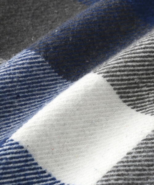 DANKE SCHON(ダンケシェーン)の「DankeSchon/ダンケシェーン/FLANNEL DAMAGE SHIRTS BLOCK(シャツ/ブラウス・レディース・ブラック/ブルー/レッド・L/M)」の22枚目の写真